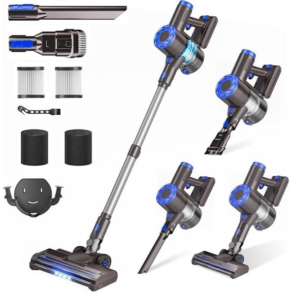 Upgraded Cordless Stick Vacuum Cleaner for Home Use