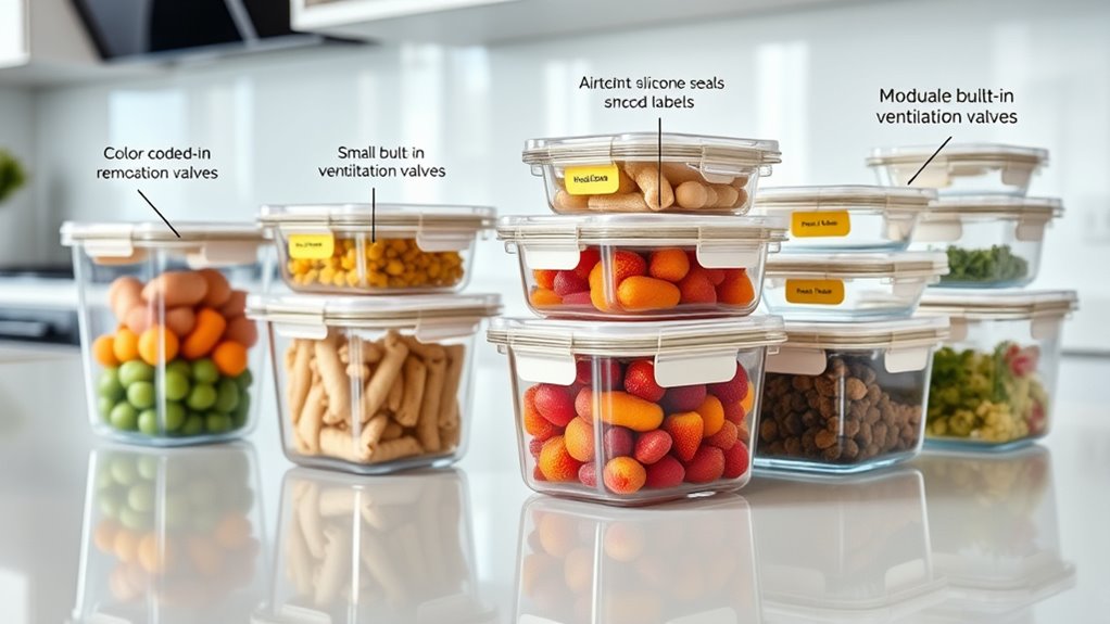 enhanced storage container features