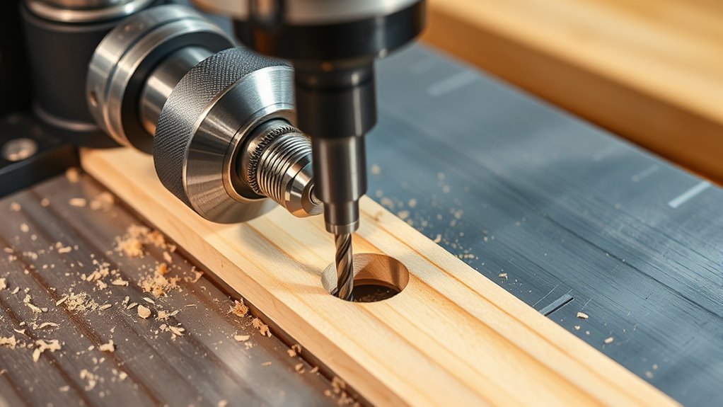 ensure precise drill setup