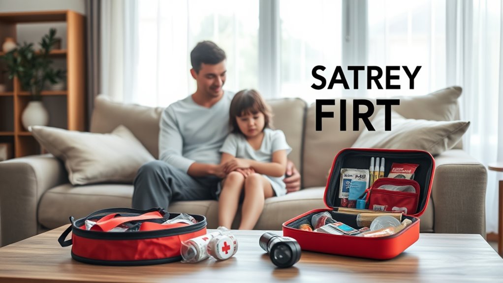 ensure safety and first aid