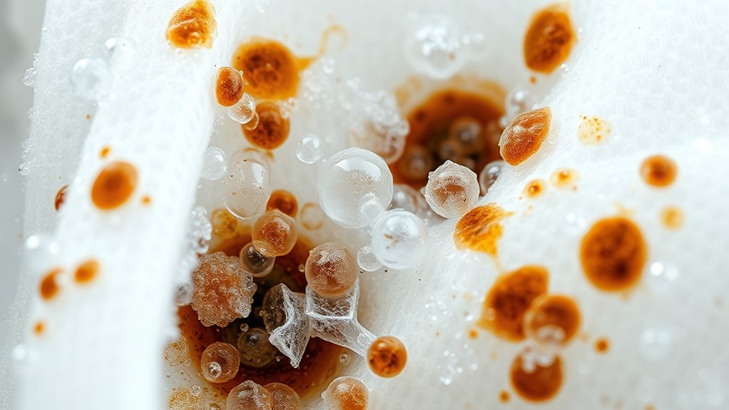 enzymes target specific stains