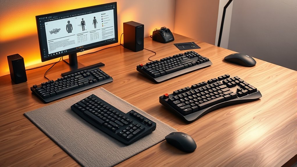 ergonomic design and features