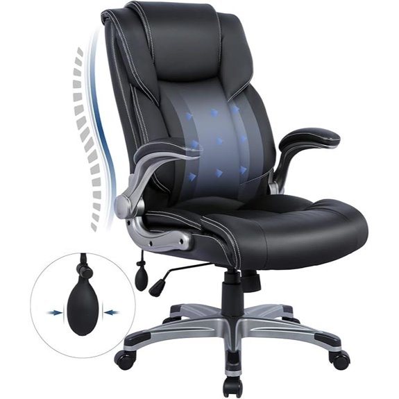 COLAMY High Back Ergonomic Office Desk Chair