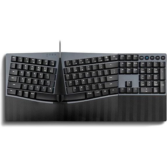 Perixx PERIBOARD-535BR Ergonomic Mechanical Split Keyboard