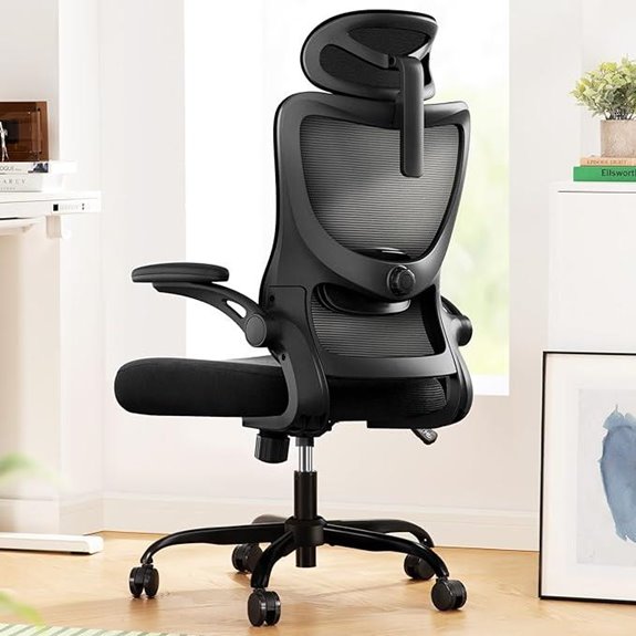 Marsail Ergonomic Mesh Office Chair with Lumbar Support