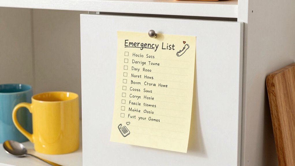 essential emergency contact list