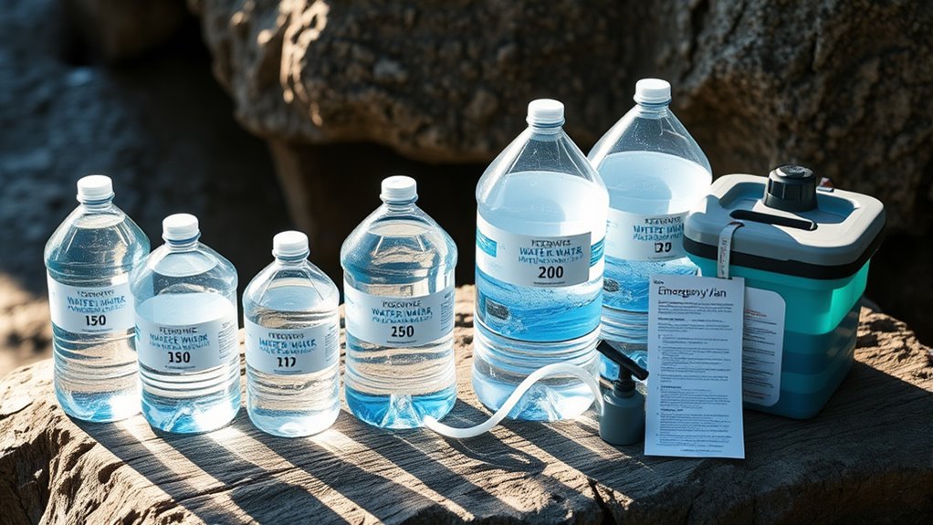 essential water emergency supplies