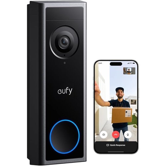 eufy Video Doorbell Camera C31 with Live Video