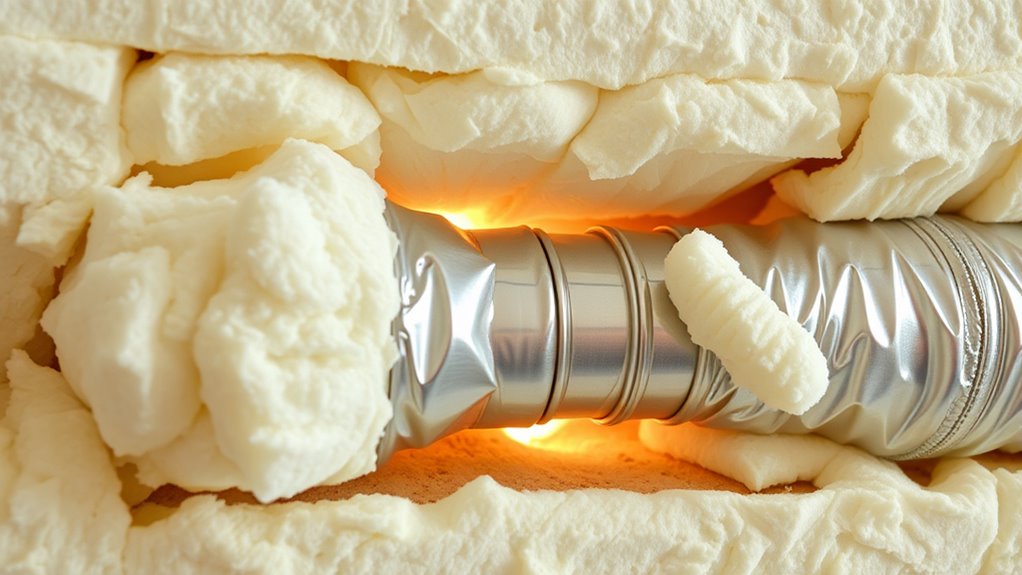 excess insulation hampers airflow