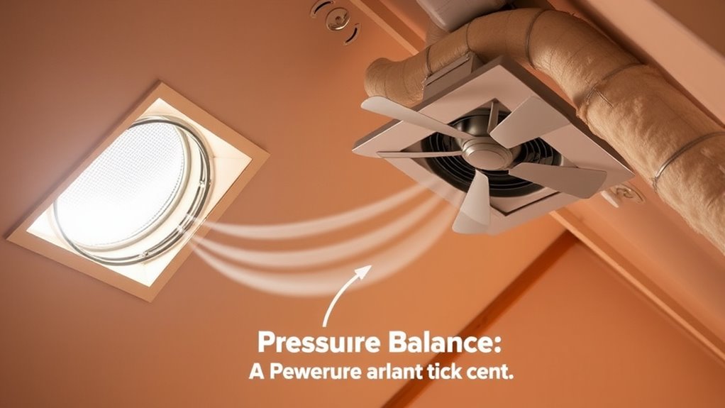 exhaust and intake airflow balance