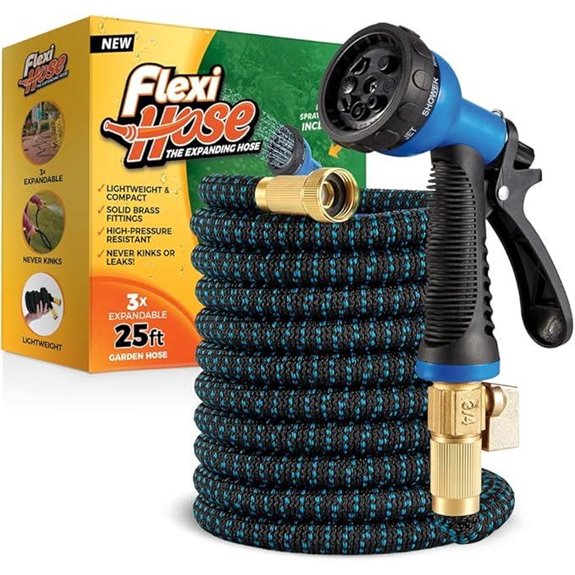 Flexi Hose Expandable Garden Water Hose with Nozzle