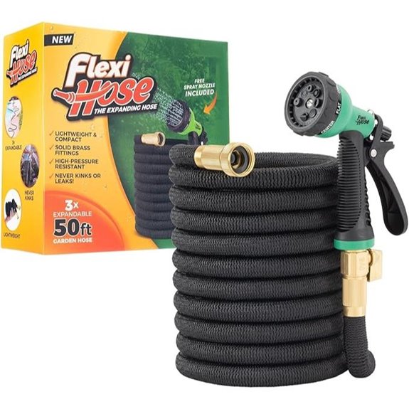 Flexi Hose Expandable Garden Water Hose with Nozzle