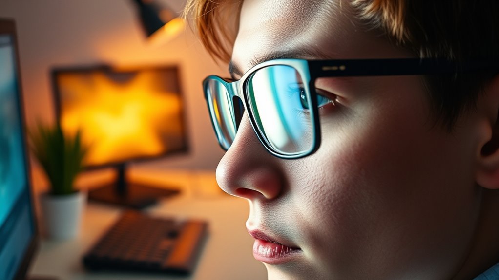 eye health and ergonomic habits