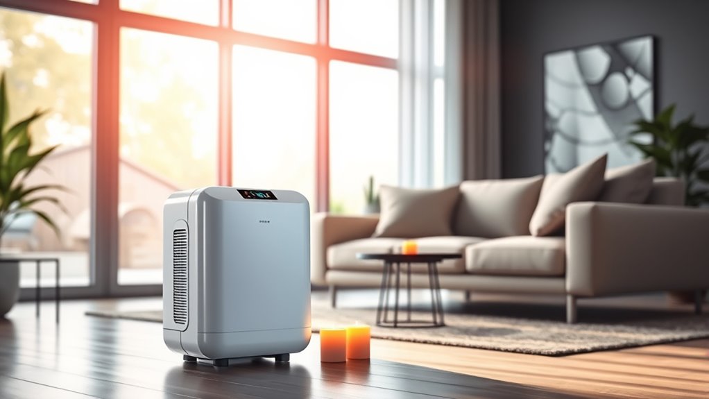 filtration room size noise