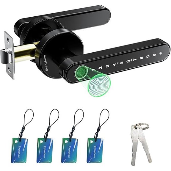 Biometric Fingerprint Door Lock with Keypad