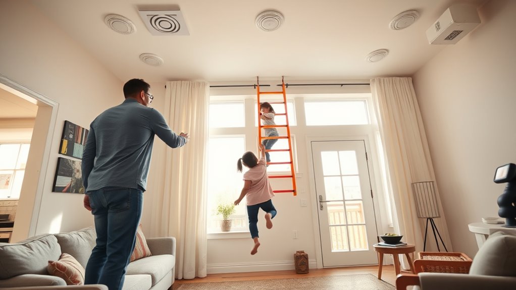 fire escape plan practice