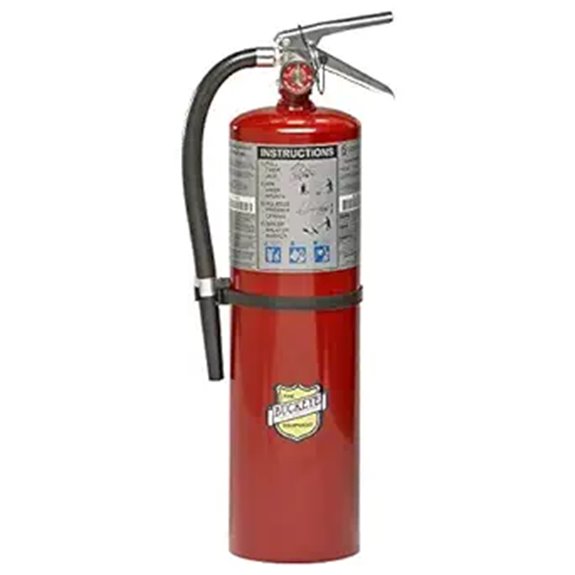 BUCKEYE Fire Extinguisher 4A:80B:C 10 lb. 21in.H Red