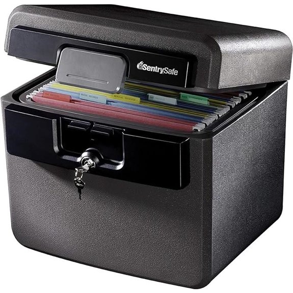 SentrySafe Fireproof Waterproof Document Safe with Lock