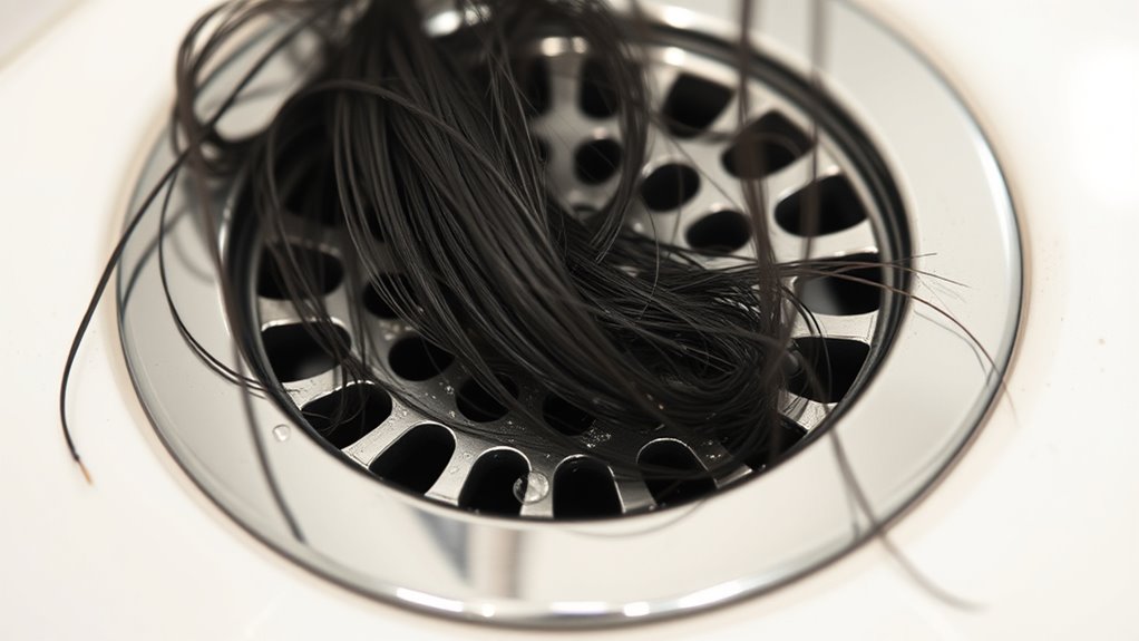 flush drain with baking soda