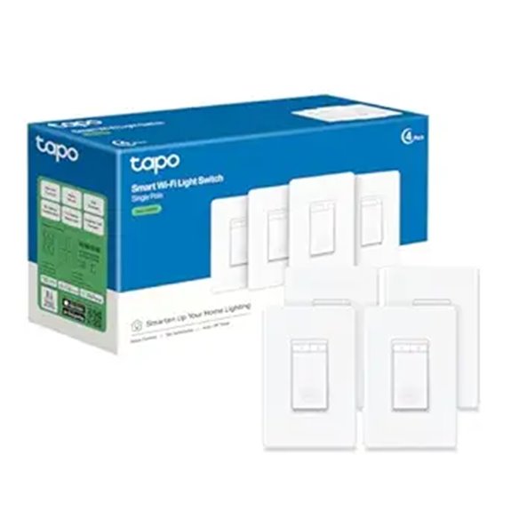 TP-Link Tapo Smart Dimmer Switch (4-Pack)