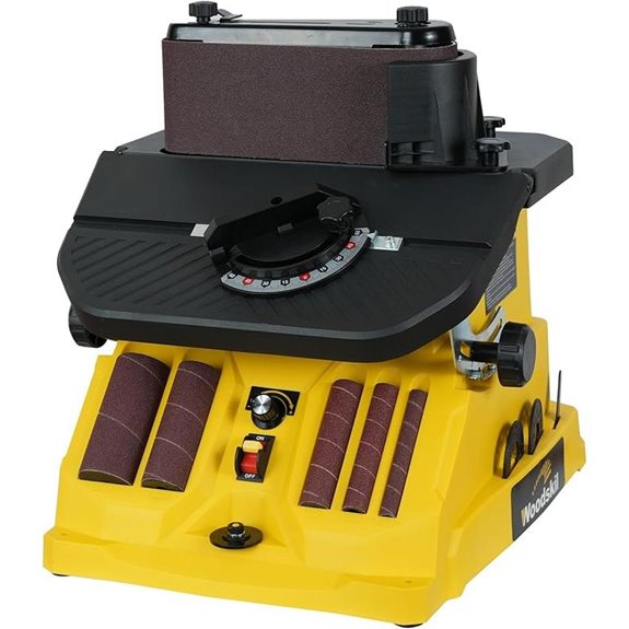 4A Variable Speed Oscillating Belt Spindle Sander