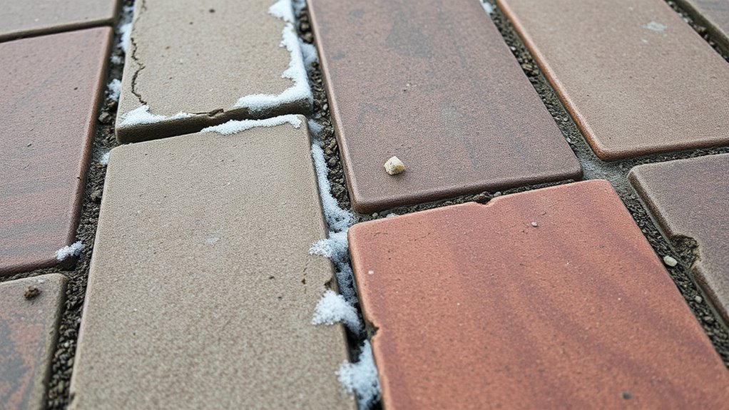 freeze thaw ground shifting