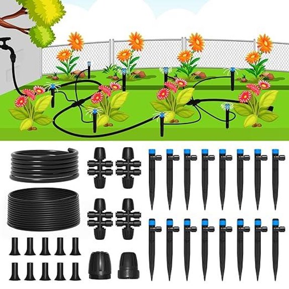 MIXC Drip Irrigation System for Gardens and Greenhouses