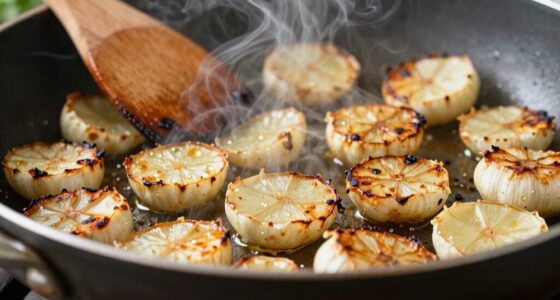 garlic burns quickly prevention