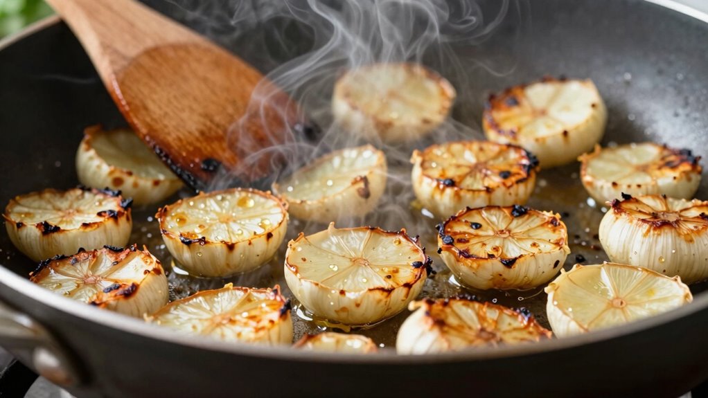 garlic burns quickly prevention