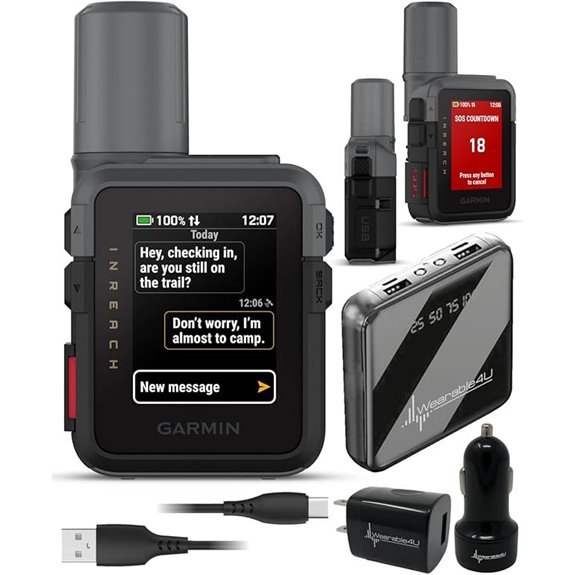 Garmin inReach Mini 3 Satellite Communicator Bundle