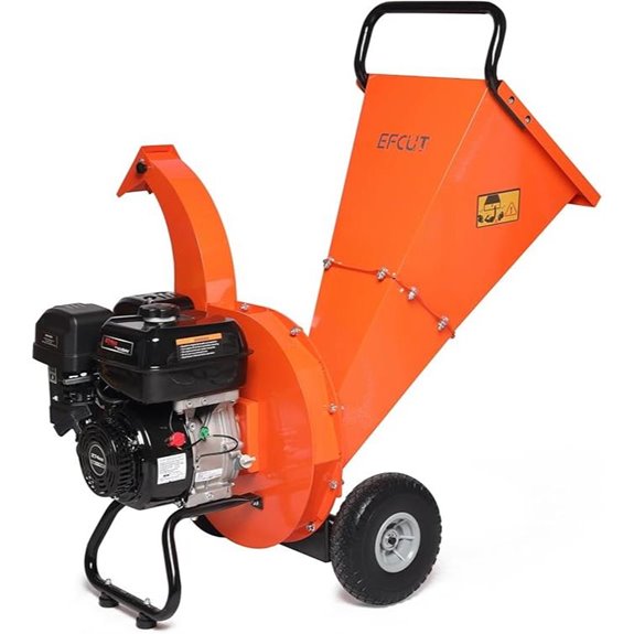 C40 Gas-Powered Wood Chipper 4 Capacity
