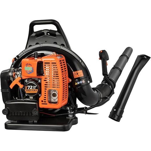 PROYAMA 72CC Gas Leaf Blower with Cruise Control