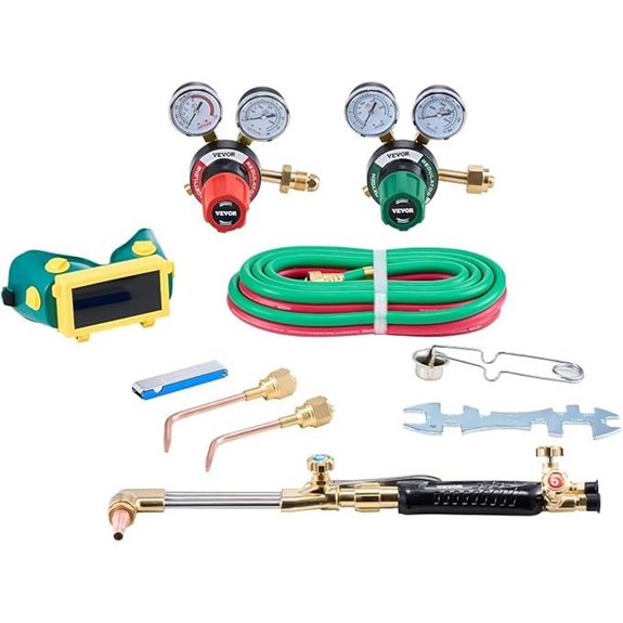 VEVOR Gas Welding Torch Kit with Regulators