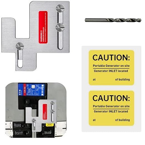 Generator Interlock Kit for Eaton Cutler Hammer BR Panels