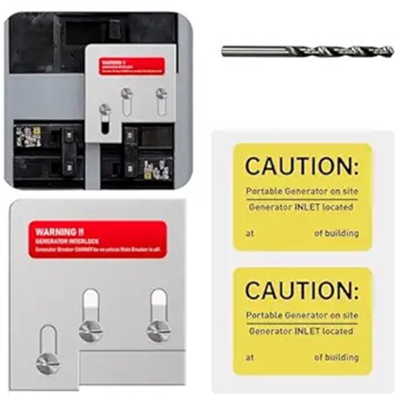 Generator Interlock Kit for Square D QO/Homeline Panels