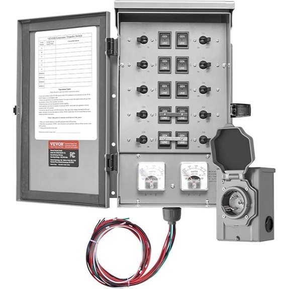 VEVOR 30A 10-Circuit Generator Transfer Kit