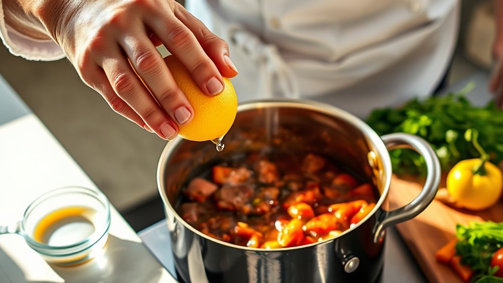 gradually adjust acidity levels