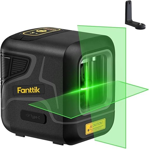 Fanttik D2 Green Laser Level 100 ft Self-Leveling