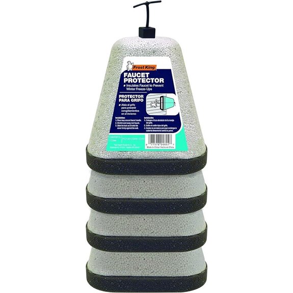 Frost King FC14A Foam Faucet Cover Grey