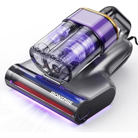 Powerful Handheld Bed Vacuum with UV-C and HEPA