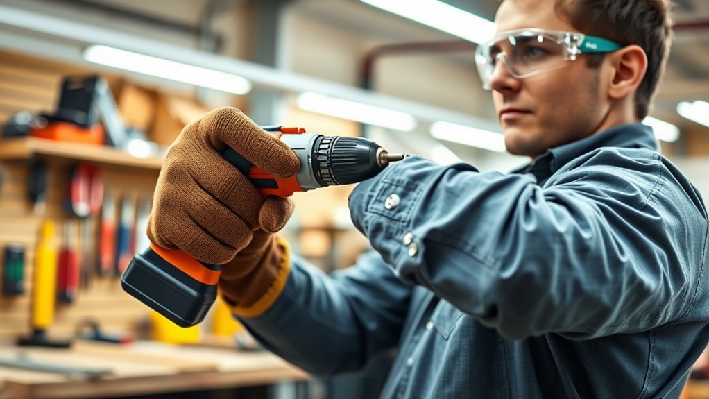 handle tools safely properly