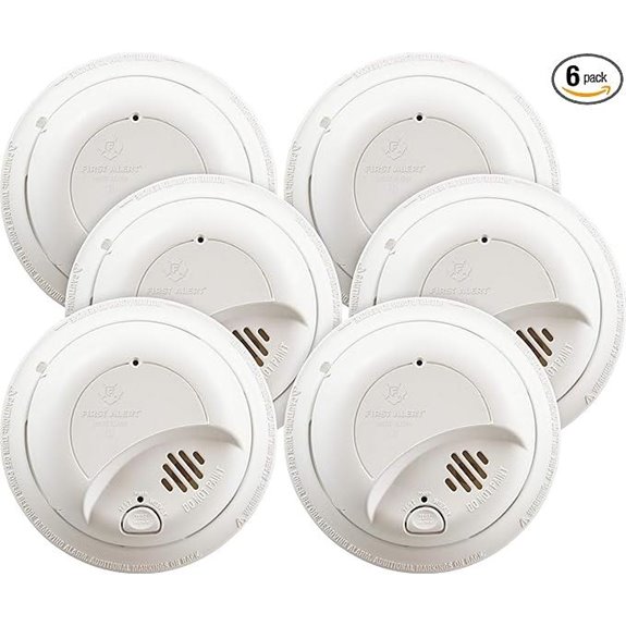 First Alert BRK 9120Bff-6 Hardwired Smoke Detectors