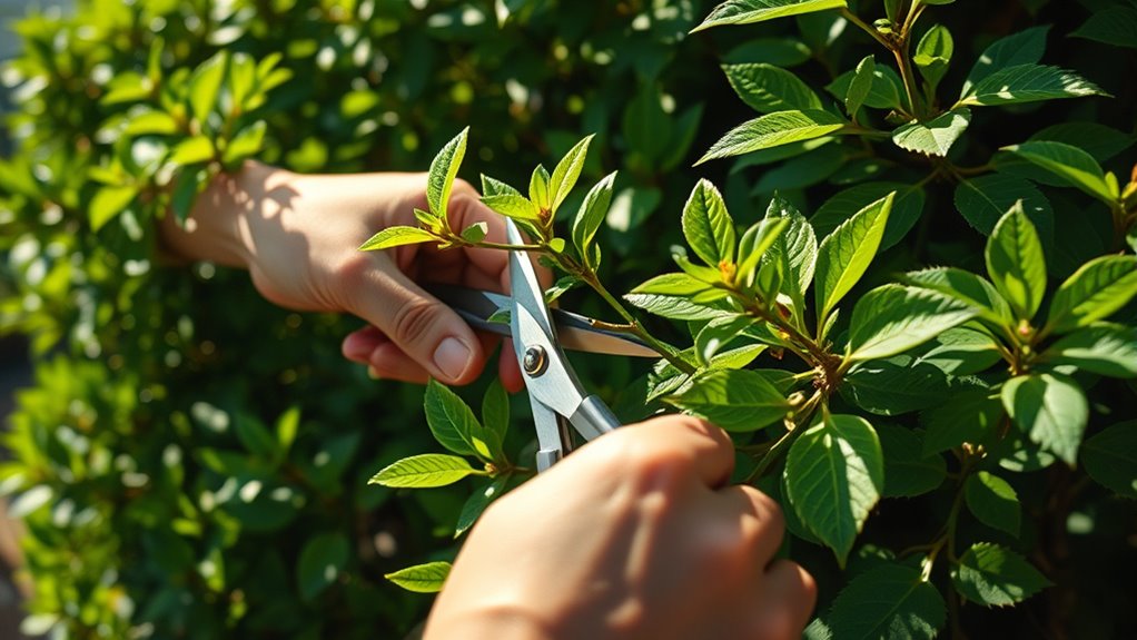 healthy growth through pruning