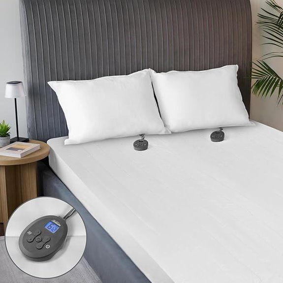 Sunbeam King Heated Mattress Pad with Auto Shut-Off