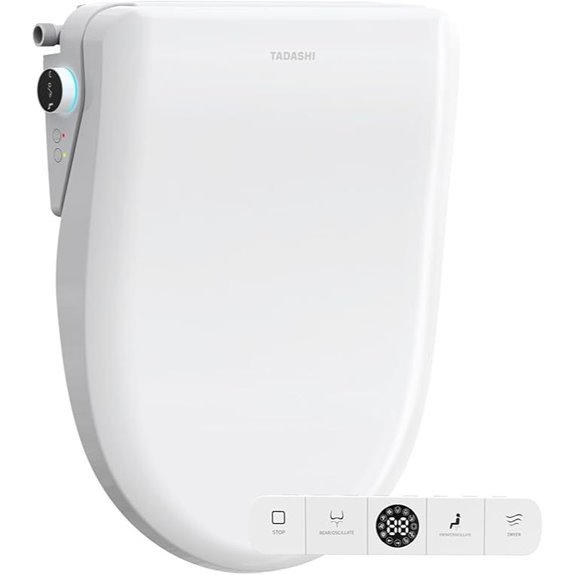 Tadashi Bidet Heated Toilet Seat with Wash