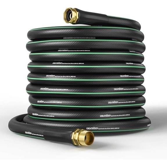 GreatBuddy 100ft Garden Hose Heavy Duty Leakproof