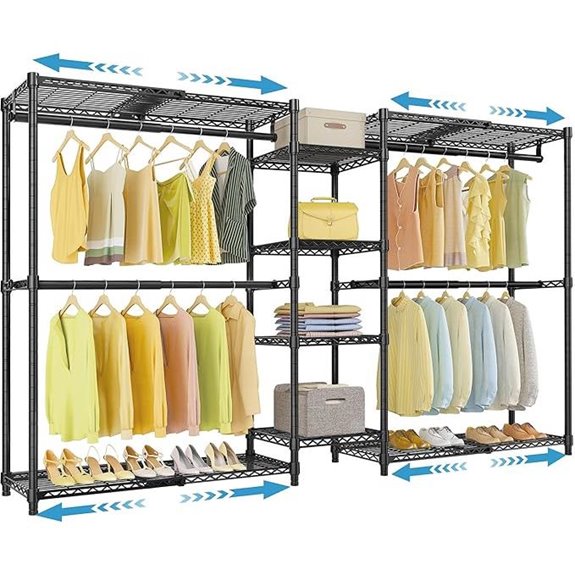 VIPEK X3 Heavy Duty Adjustable Clothes Rack