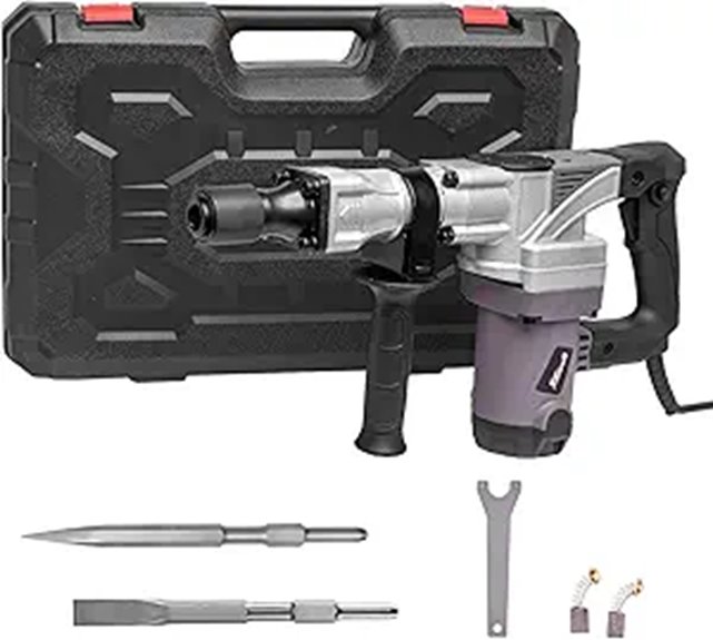 XtremepowerUS 1400W Demolition Jack Hammer Kit