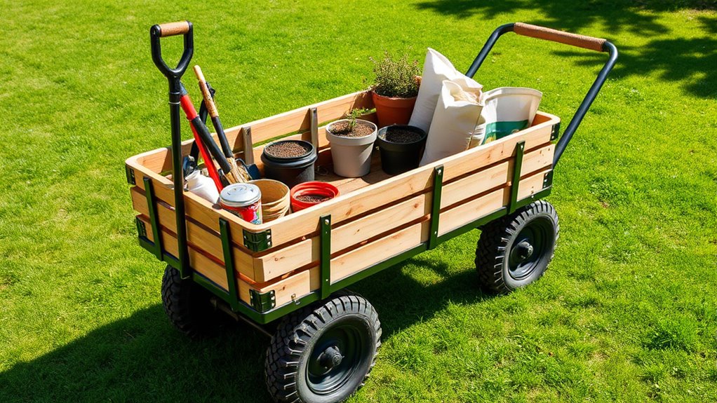 heavy duty durable maneuverable cart