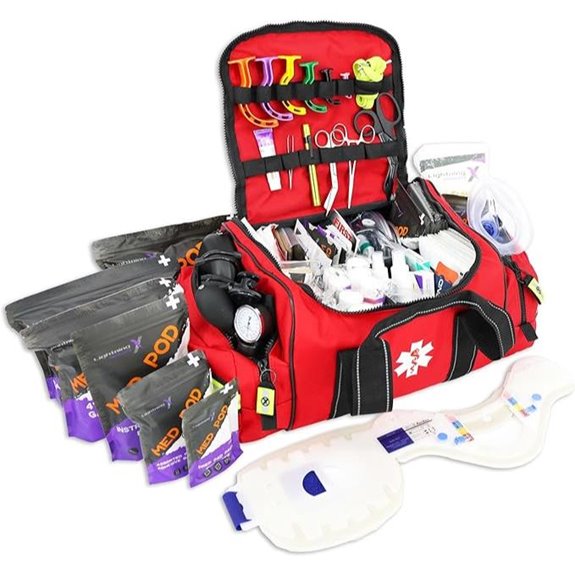 Lightning X EMT Trauma Kit with 240+ Supplies